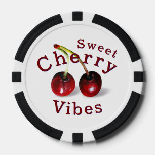 Cherries Poker Chips