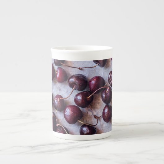Cherries Porzellantasse (Vorderseite)