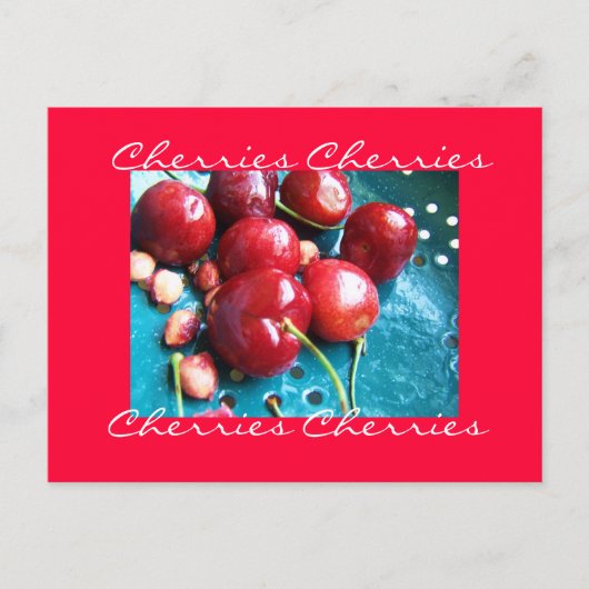 Cherries Postcard Postkarte (Vorderseite)
