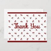 Cherries Postcard Postkarte (Vorne/Hinten)