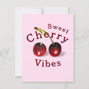 Cherries Postcard Postkarte