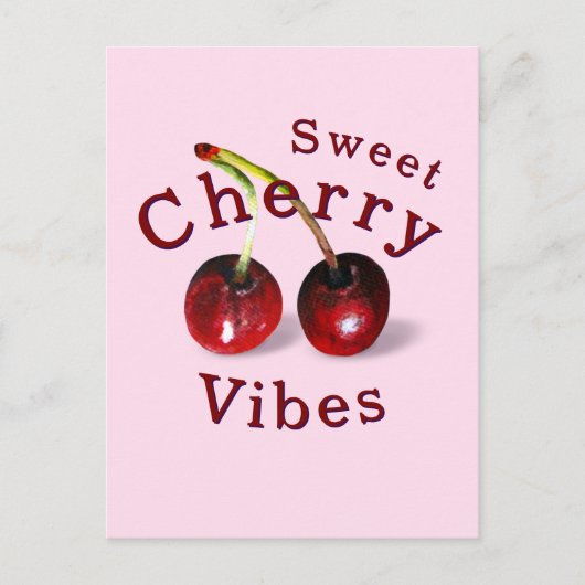 Cherries Postcard Postkarte (Vorderseite)