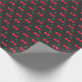 Cherries red geschenkpapier (Ecke)