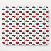 Cherries Ripe Red Cherry Summer Frucht Print Mousepad (Vorne)