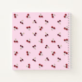 Cherries SpiralNotebook Notizblock (Rückseite)