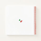 Cherries SpiralNotebook Notizblock (Rückseite)