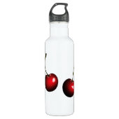 Cherries Stainliess Steel Water Bottle Edelstahlflasche (Vorderseite)