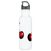 Cherries Stainliess Steel Water Bottle Edelstahlflasche (Rückseite)