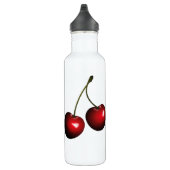 Cherries Stainliess Steel Water Bottle Edelstahlflasche (Rechts)