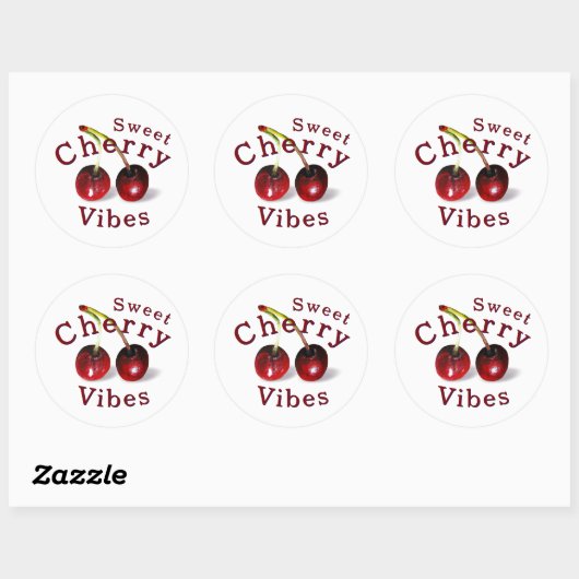 Cherries Sticker (Blatt)