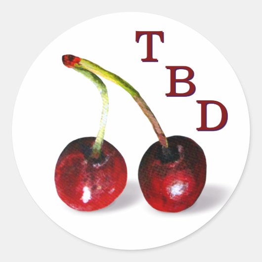 Cherries Sticker (Vorderseite)