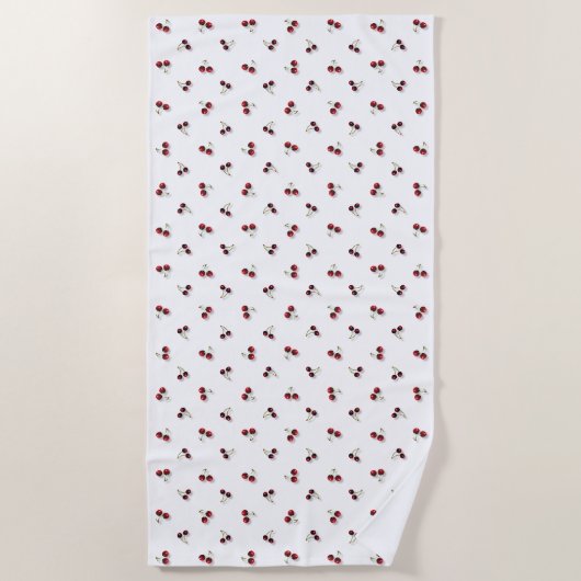 Cherries Strandtuch (Vorderseite)