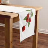 Cherries Table Runner Kurzer Tischläufer (Beispiel)