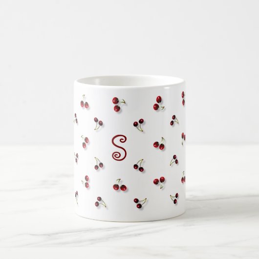 Cherries-Tasse Kaffeetasse (Mittel)