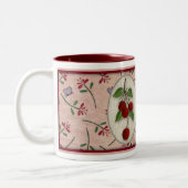 Cherries-Tasse Zweifarbige Tasse (Links)
