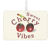 Cherries Theme Car Air Freshener Autolufterfrischer (Rückseite)