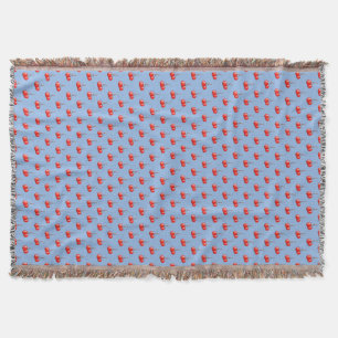 Cherries Throw Blanket Decke