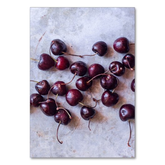 Cherries Tischnummer (Vorderseite)
