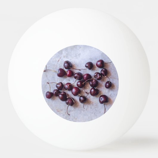 Cherries tischtennisball (Vorderseite)