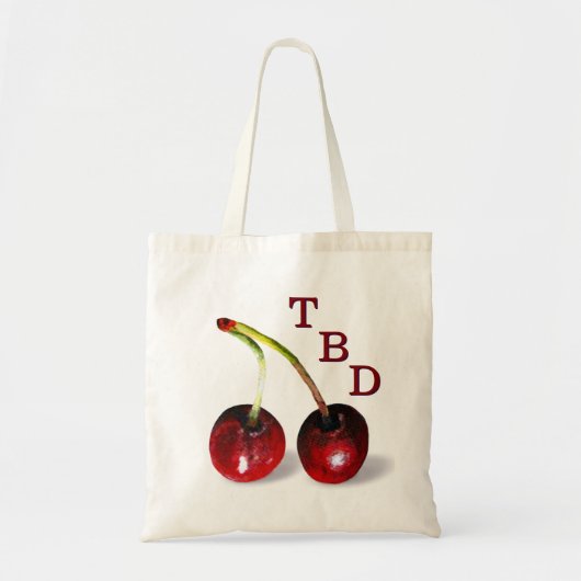 Cherries Tote Bag Tragetasche (Vorne)