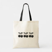 Cherries Tote Bag Tragetasche (Rückseite)