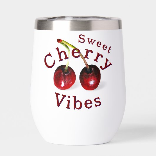 Cherries Tumbler (Rückseite)