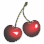 Cherries Vinyl Stickers Aufkleber (Vorderseite)