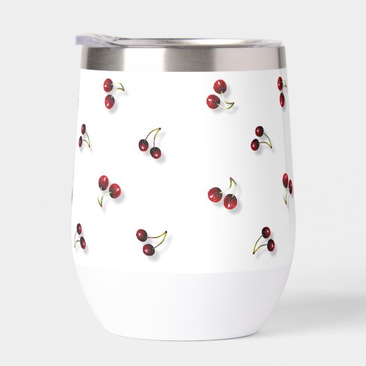 Cherries Wine Tumbler (Rechts)