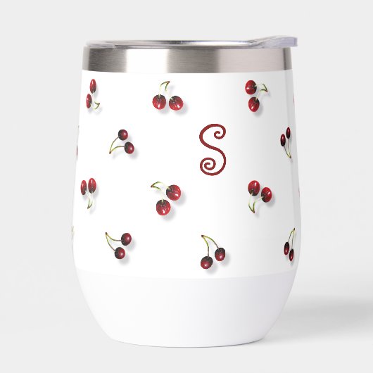 Cherries Wine Tumbler (Links)