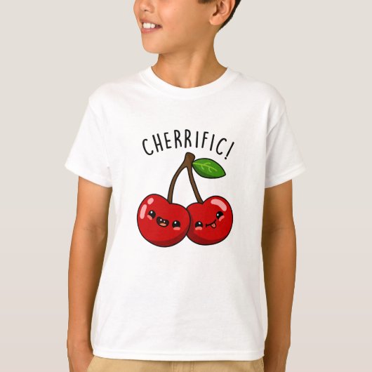 Cherrific Funny Red Cherry Pub T-Shirt (Vorderseite)