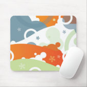 Cherry Abstrakt Landschaft Mousepad (Mit Mouse)