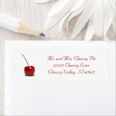 Cherry Address Label (Insitu)