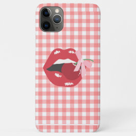 Cherry Aesthetic Coquette Lips Case-Mate iPhone Hülle