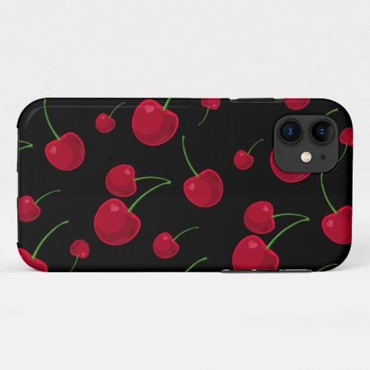 Cherry Apple iPhone 11 Fall Case-Mate iPhone Hülle (Rückseite (Horizontal))