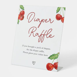 Cherry auf der oberen Windschutzscheibe Sockelschild