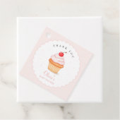 Cherry auf der Top Baby Dusche Geschenkanhänger (Beispiel)