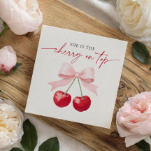 Cherry auf der Top Baby Dusche