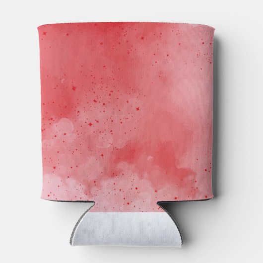 Cherry auf der Top Pink Girl Babydusche Dosenkühler (Rückseite)