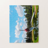 Cherry auf einem Spoon Minnesota. Puzzle (Vertikal)