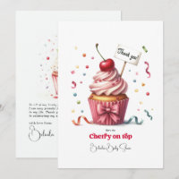 Cherry auf Top Baby Dusche