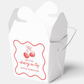 Cherry auf Top Pink Bow Geburtstag Geschenkschachtel (Offen)
