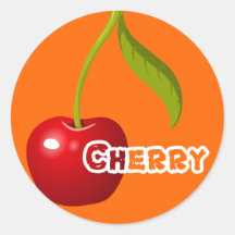 Cherry-Aufkleber