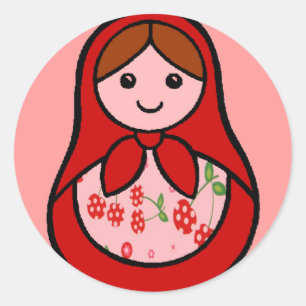 Cherry Babuska Stickers