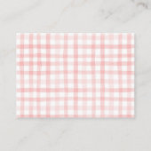 Cherry Baby Showdiaper Raffle Ticket Begleitkarte (Rückseite)