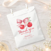 Cherry Baby Shower Fevor Bag - Danke Design Geschenktütchen (Ausgeschnitten)