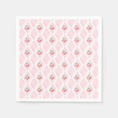 Cherry Baby Shower Serviette (Vorderseite)