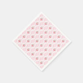 Cherry Baby Shower Serviette (Ecke)