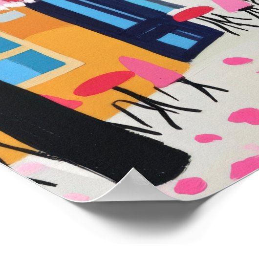 Cherry Bar viale Poster (Ecke)