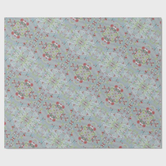 Cherry Berries Gift Wrap Geschenkpapier (Flach)