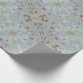 Cherry Berries Gift Wrap Geschenkpapier (Ecke)